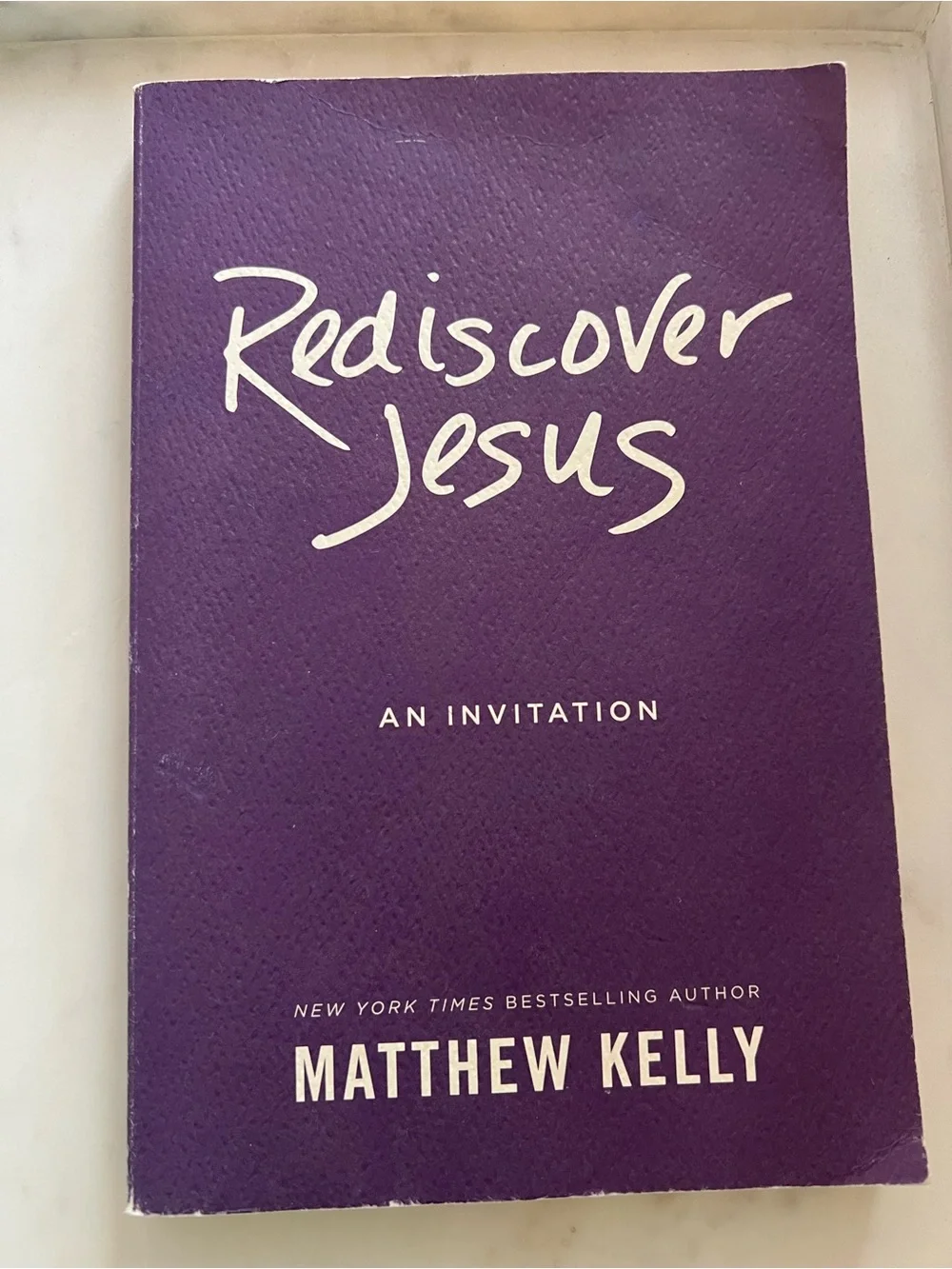 Rediscover Jesus by Matthew Kelly Paperback